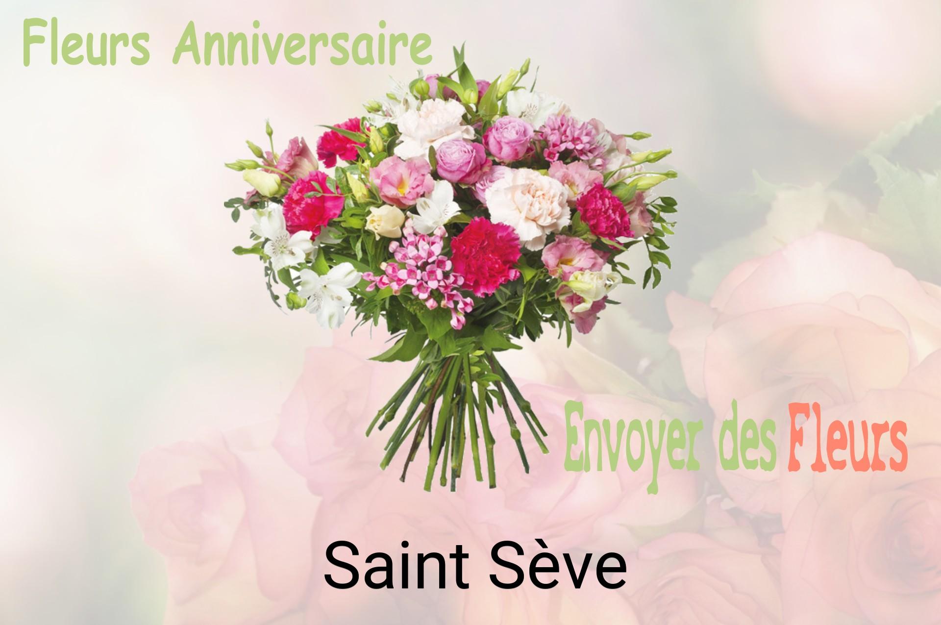 Bouquet de fleurs d’anniversaire livré à Saint-Sève